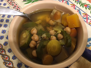 Libyan couscous soup